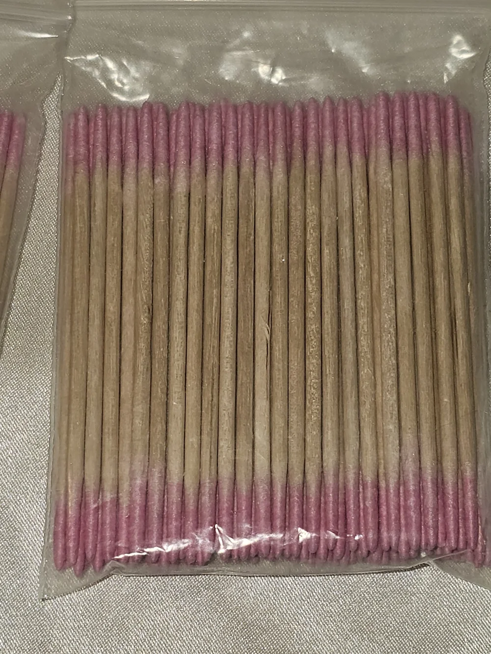 Small Ended Cotton/ Wooden Swabs- Total 200 Swabs